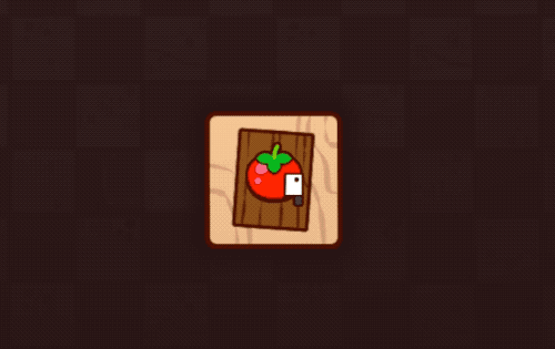 Knife action indicator in Chop Chop