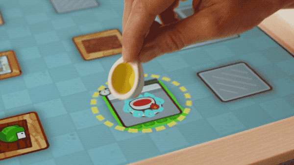 Spoon stirring in Chop Chop